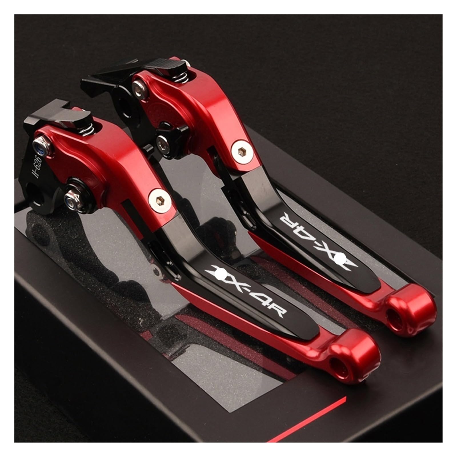KTEBNWOSD for Kawa&saki ZX4R ZX4RR ZX25R ZX 4R 4RR 25R ZX-4R ZX-4RR ZX-25R CNC Motocycle Brake Clutch Lever Adjustable Folding Handle Brake Clutchs Levers