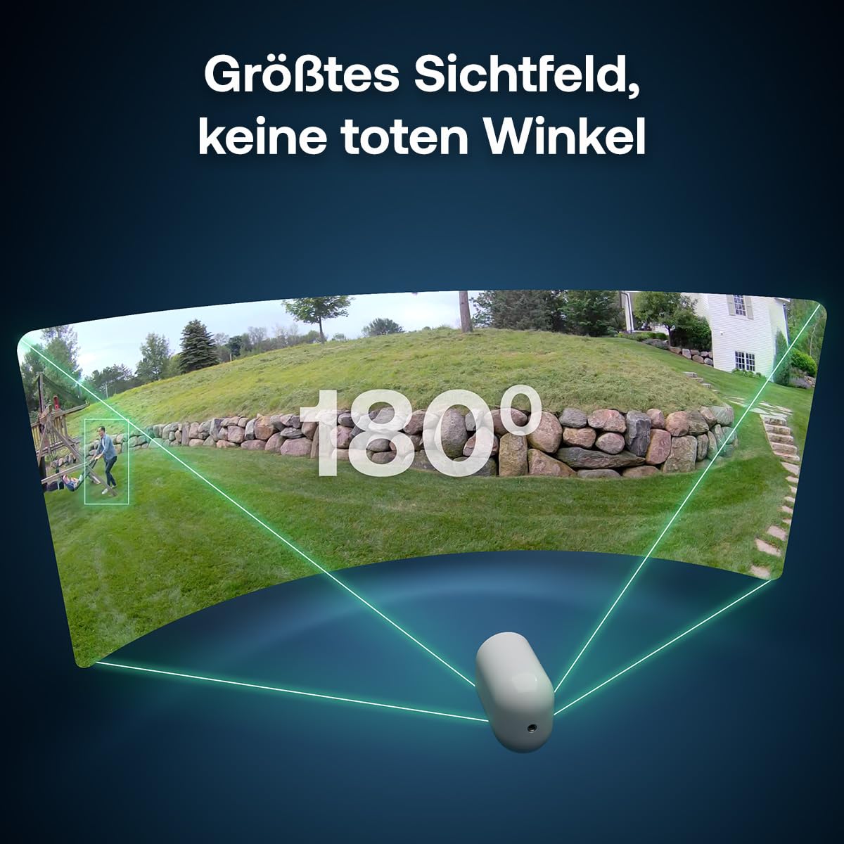 Arlo Ultra 3 4K Akku Überwachungskamera Aussen mit SmartHub, 1er-Set