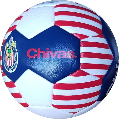 ACADEMY Pelota de fútbol oficial de entrenamiento Chivas, talla 5 por ELT Sports