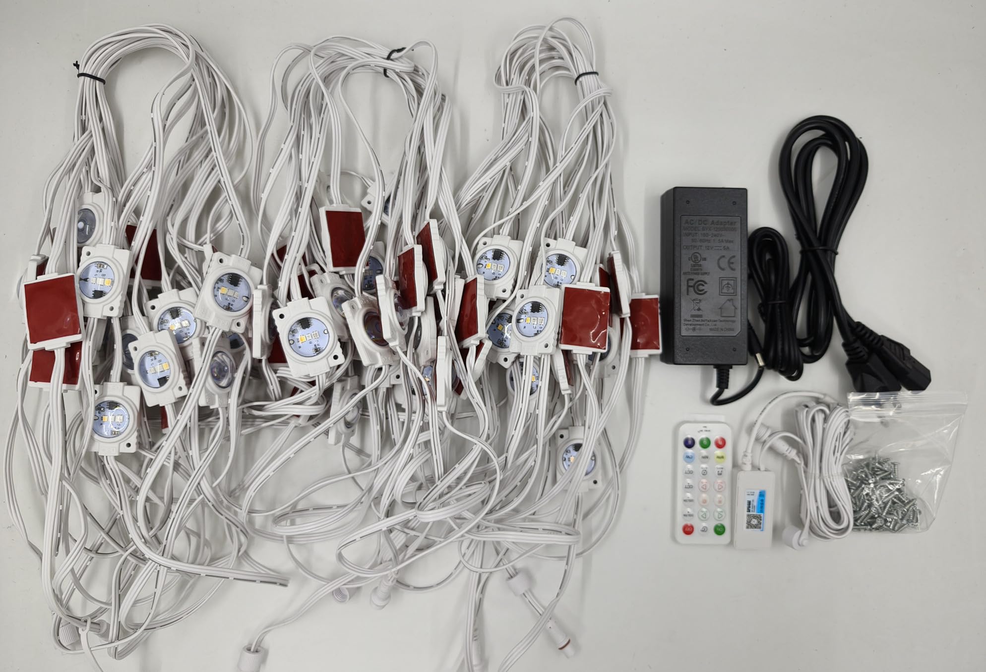 Amazon.com: Q QINGCHEN 108ft RGBW LED Module Light UL Listed RGB+