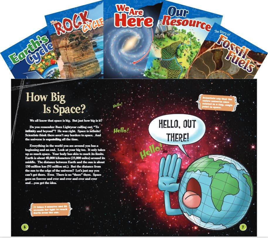 Earth and Space Science Grade 4: 5-Book Set (Science Readers: Content and Literacy) - Image 9