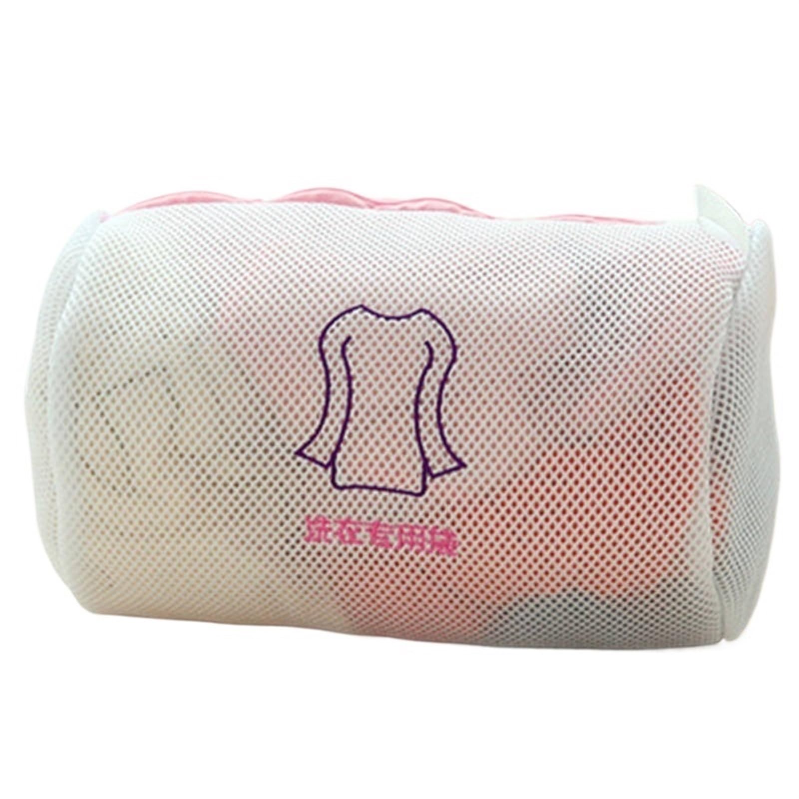 Laundry Bag Mesh Embroidered Bra Lingerie Underwear Dirty Clothes Laundry Bags Washing Machine Washable Basket Bag Clean(Clothes)