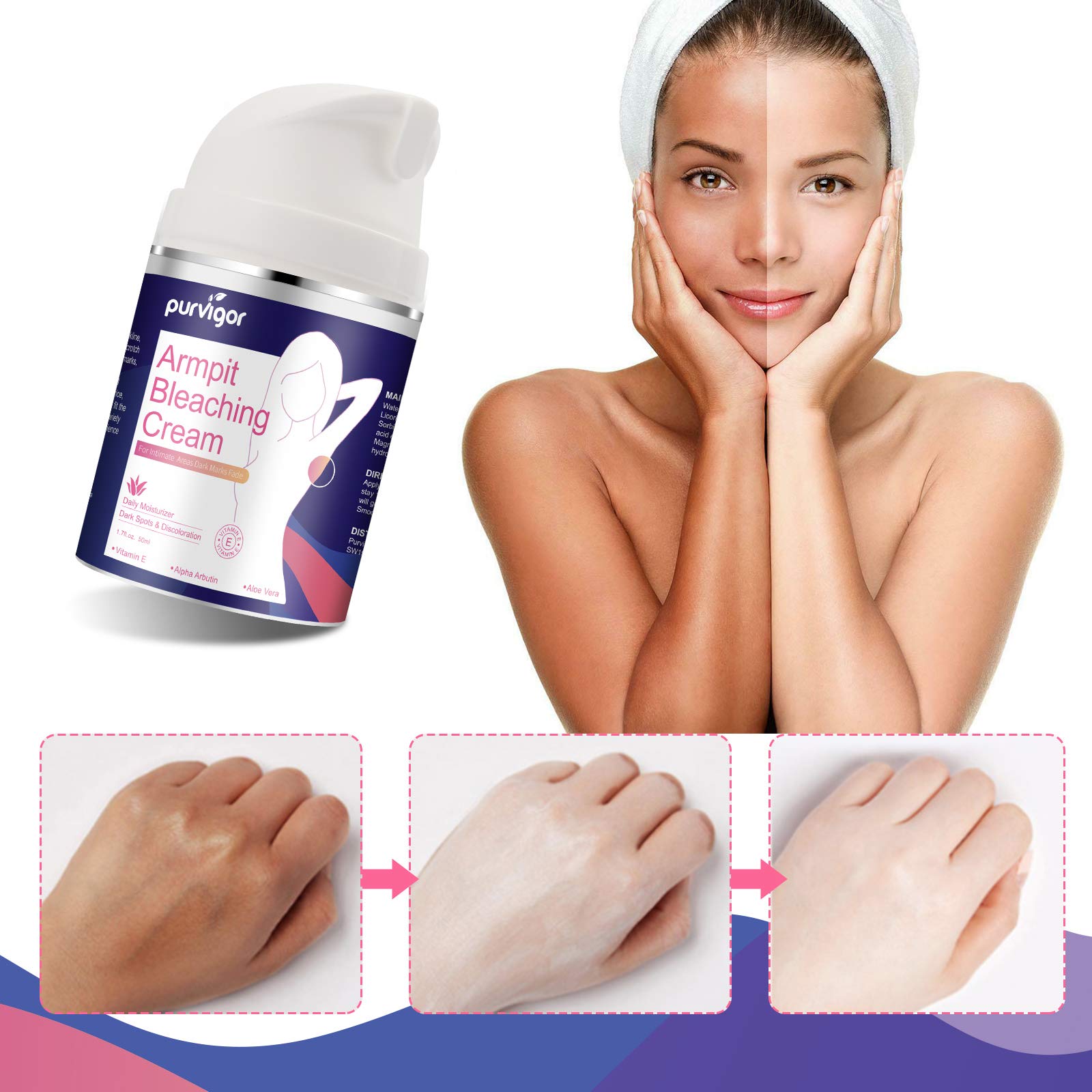 Buy Cream for Dark Spots, Underarm Cream, Natural Effectively Skin