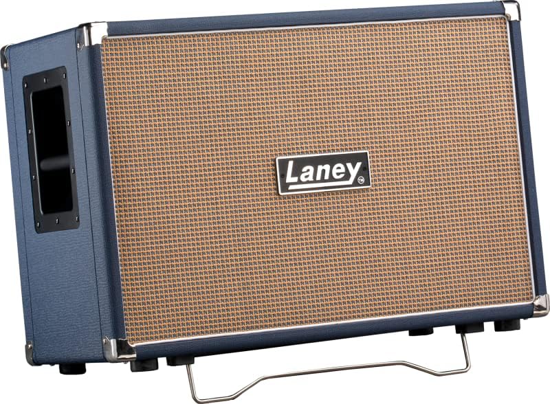 Laney Lionheart LT212 Premium Guitar Cabinet Celestion G12H 2x12 Inch Speakers, Blue