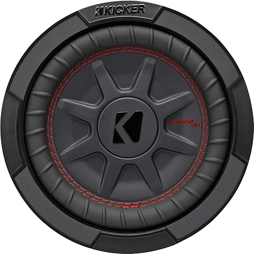 Miniatura 5 de KICKER CompRT Subwoofer de 8 pulgadas DVC 2 ohmios cumple con RoHS