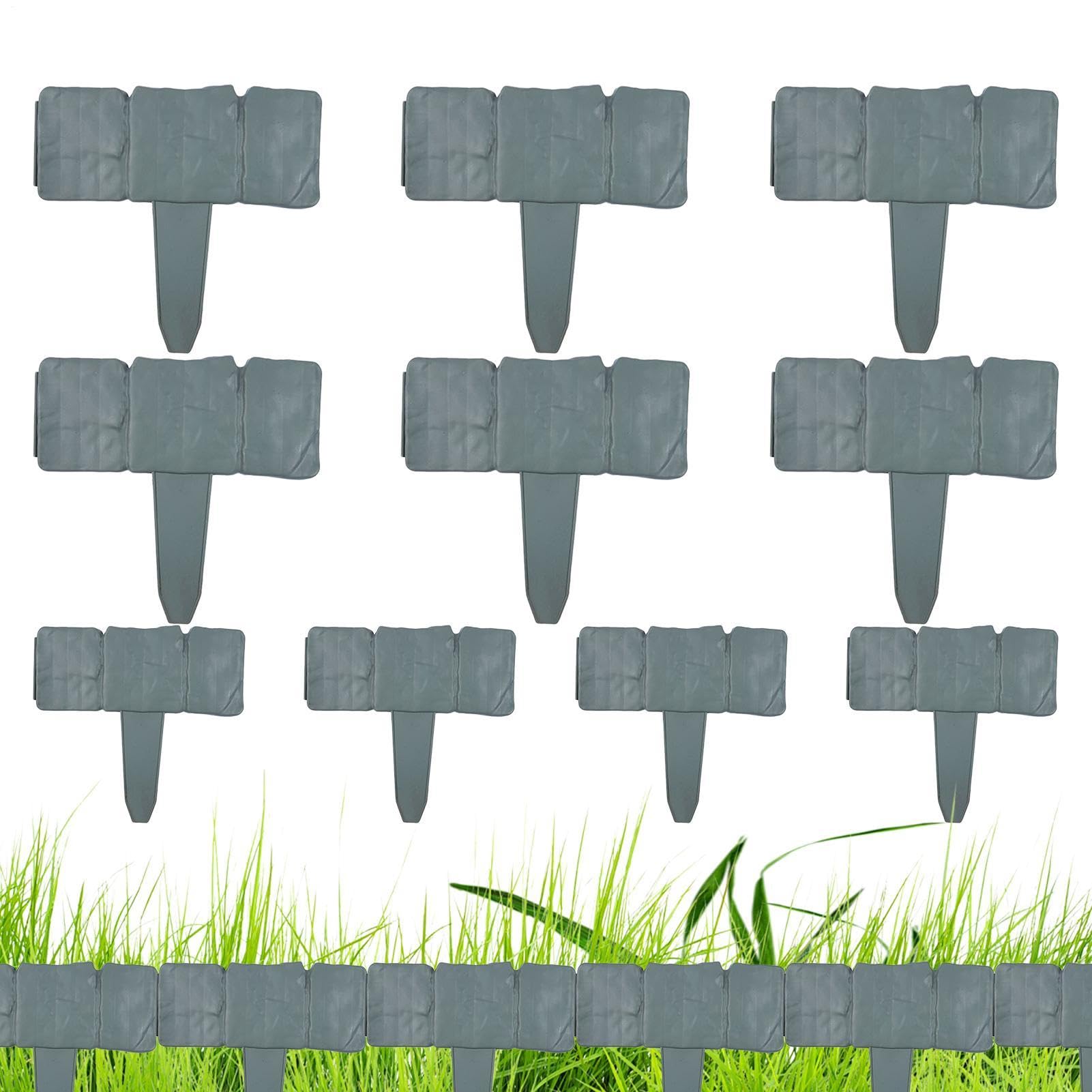 Bordure jardin décorative de 25 x 23 cm pour délimiter facilement un anneau d'arbre ou un massif