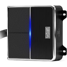 GoHawk Titan1600 4.1-Channel Motorcycle Amplifier & Bluetooth Stereo System, Aluminum Chassis, Waterproof Audio Receiver for Harley, Goldwing, Indian, UTV, ATV, RZR with AUX, USB, FM Radio