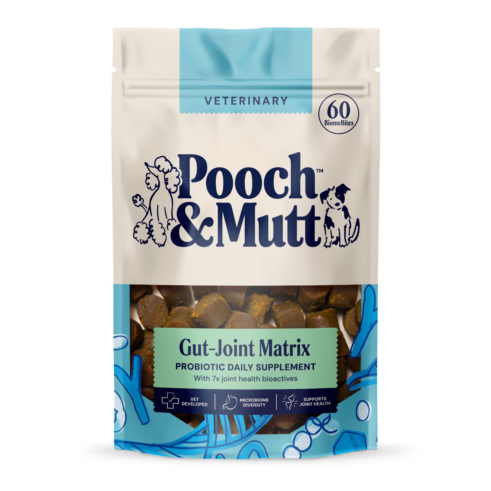 Pooch & Mutt - Gut Joint Matrix Supplement For Dogs, Helps Maintain Mobility Support The Gut-Joint Axis, 180g (Pack of 1) — image 1