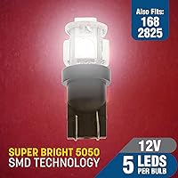 Vista 3 de Pilot Automotive (IL-194R-5-AM) - Bombilla LED de cúpula roja 5-SMD - 2 piezas