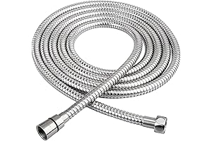 HOMEIDEAS 118 Inches Flexible Shower Hose: The Epitome of Shower Enjoyment