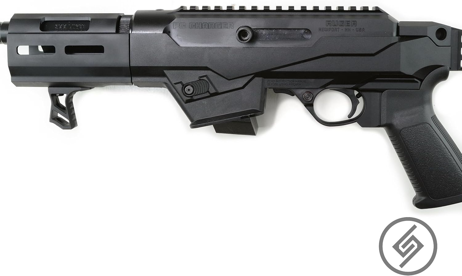 Spartan Mounts for 9mm PCC Glock AR9 | Pistol PCC Rifle Wall Display Storage Organization System | Unique Low Profile Design | Gun Safe Wall Garage | Gun Room Mounting Solution | Made in USA