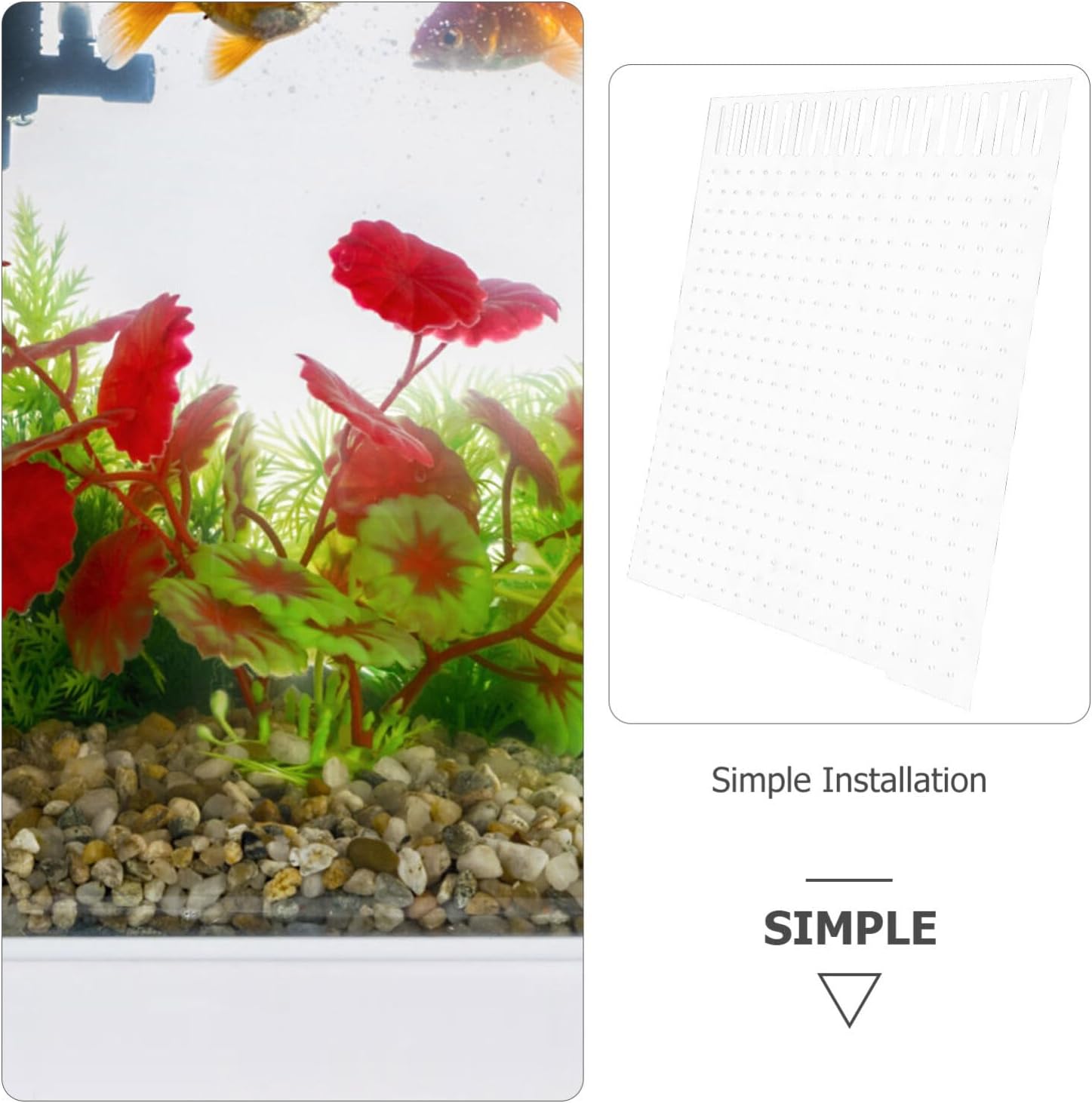 Acrylic Fish Tank Divider Isolation Board Cups Aquarium Separation Panel for Fish Safety and Survival Rate Improvement