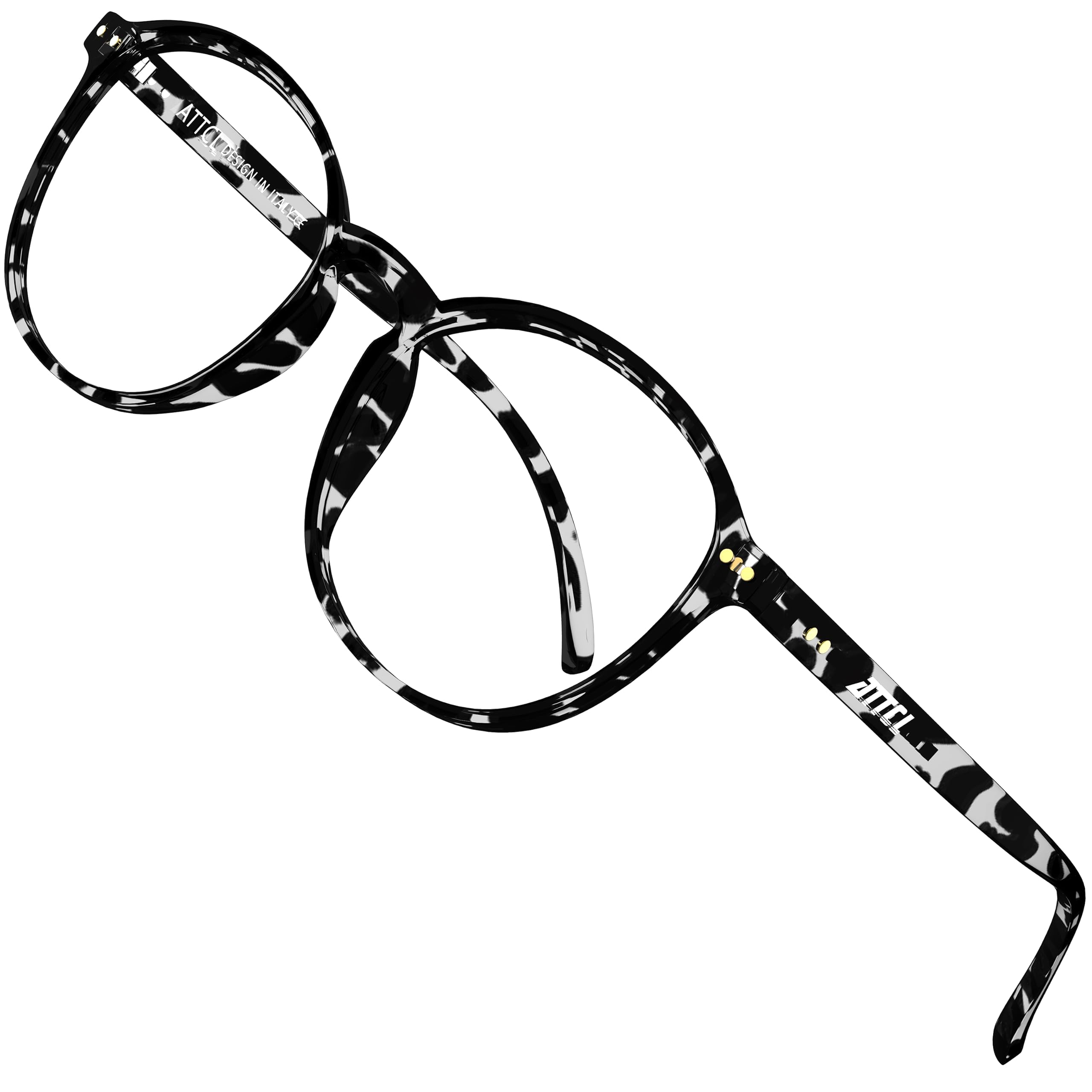 Firmoo Anti-blauwlichtbril, bril met blauwlichtfilter zonder correctie voor dames, retro montuur, krasbestendige computerbril