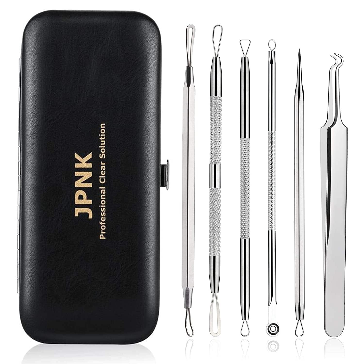 JPNK Blackhead Remover Comedone Extractor Acne Removal Kit