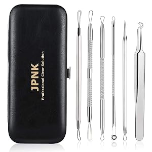 JPNK Blackhead Remover Comedone Extractor Acne Removal Kit