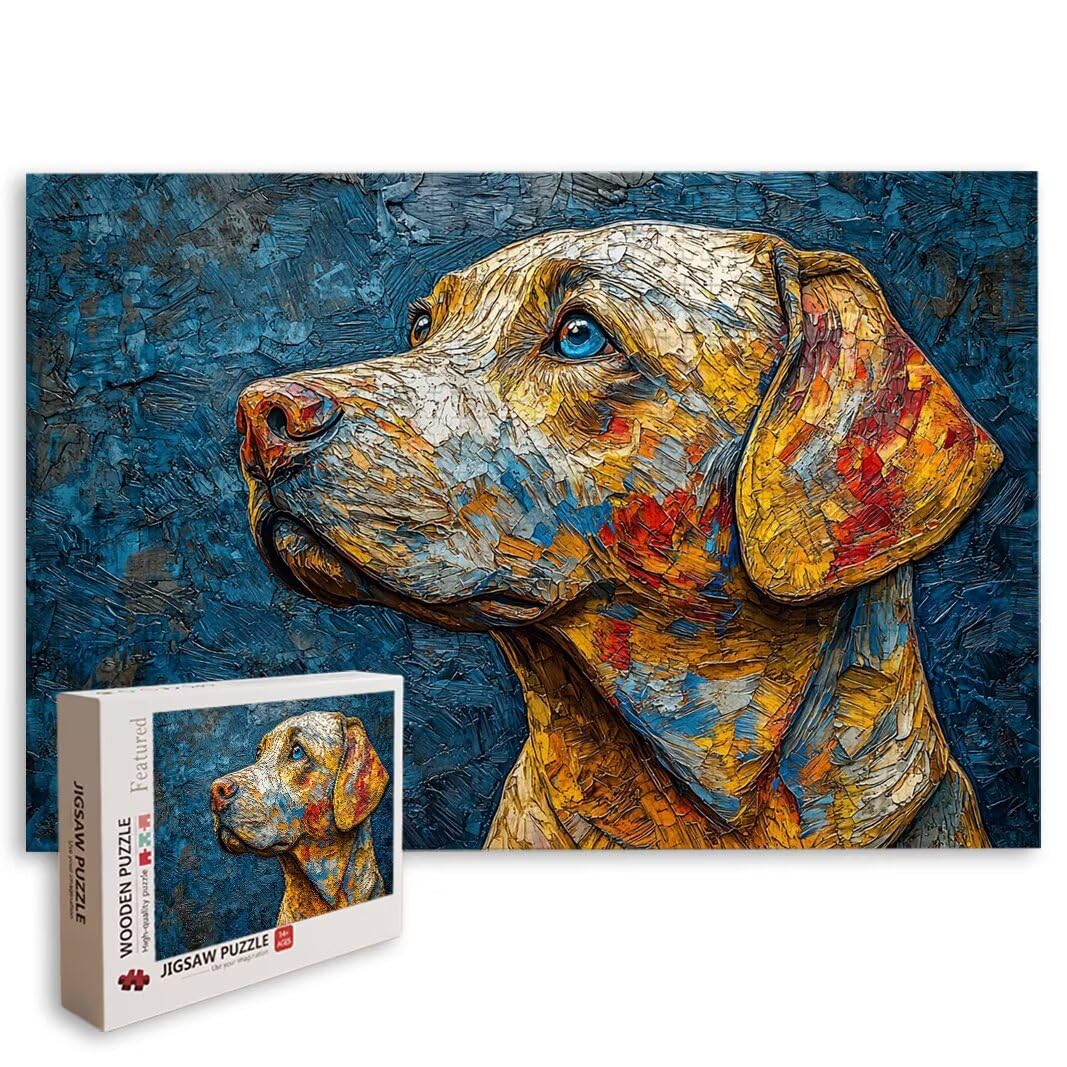 Puzzle Cane, Puzzle 5000 Pezzi Adulti per Decor, Regalo Donna/Uomo -8568