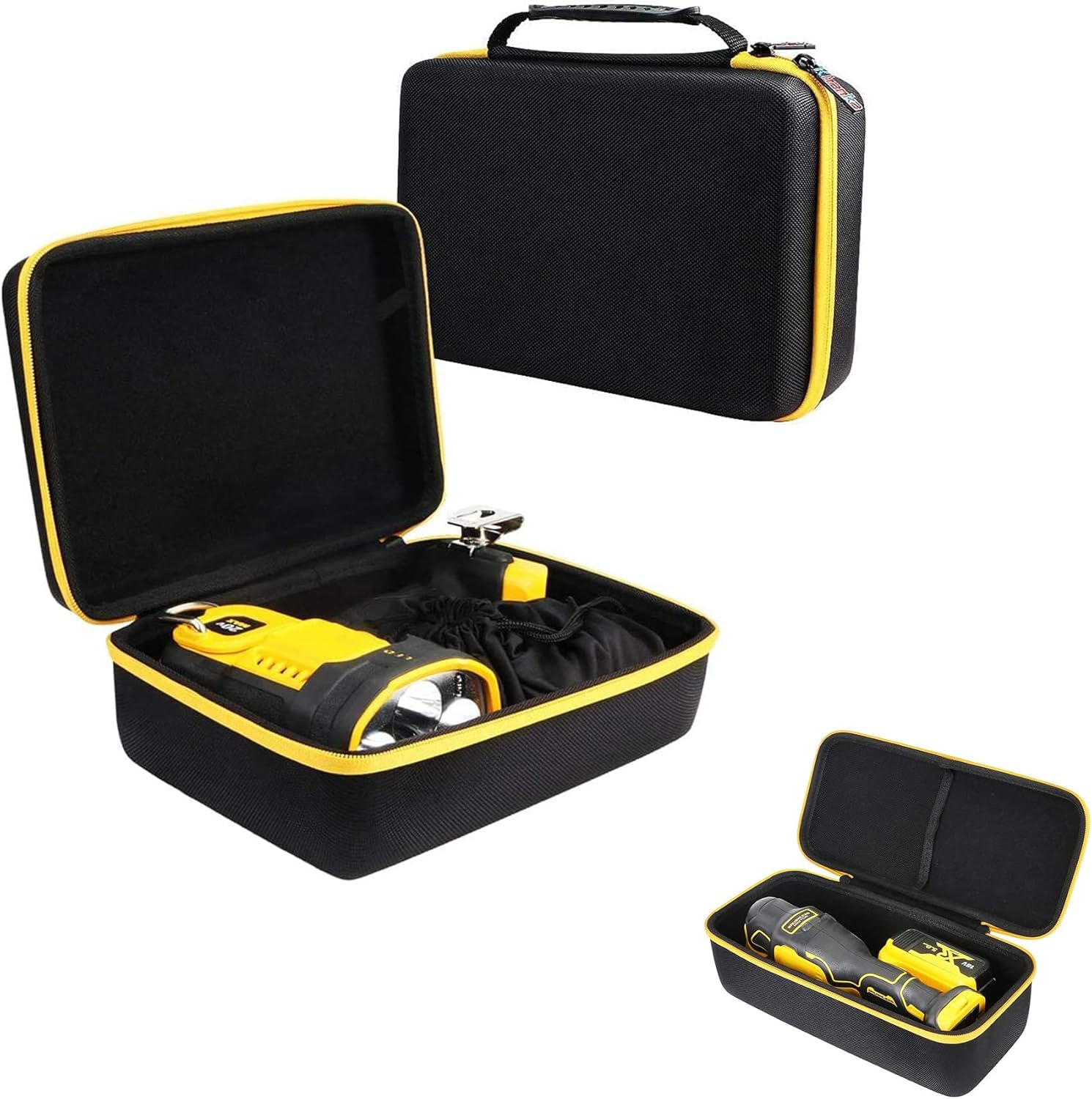 Dewalt Work Light and Oscillating Multi-Tool Case Replacement for Dewalt DCL043 / DCS354B / DCS356B by Khanka