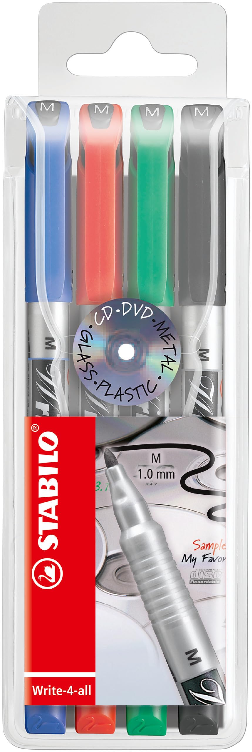 STABILO Write-4-all - Permanent Marker Pen - Medium