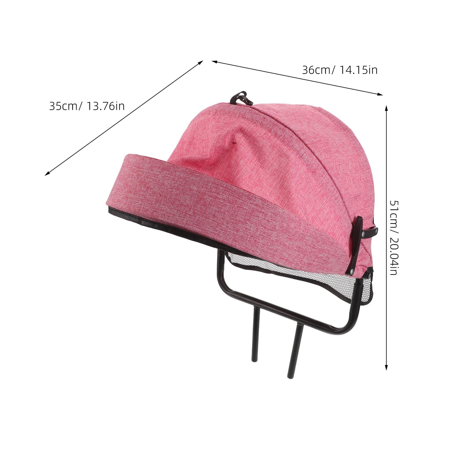 BESTonZON Parasol de repuesto para cochecito, accesorio para cochecitos, carritos, sillas de paseo y de bebé. Fácil de instalar para viajes y uso diario.