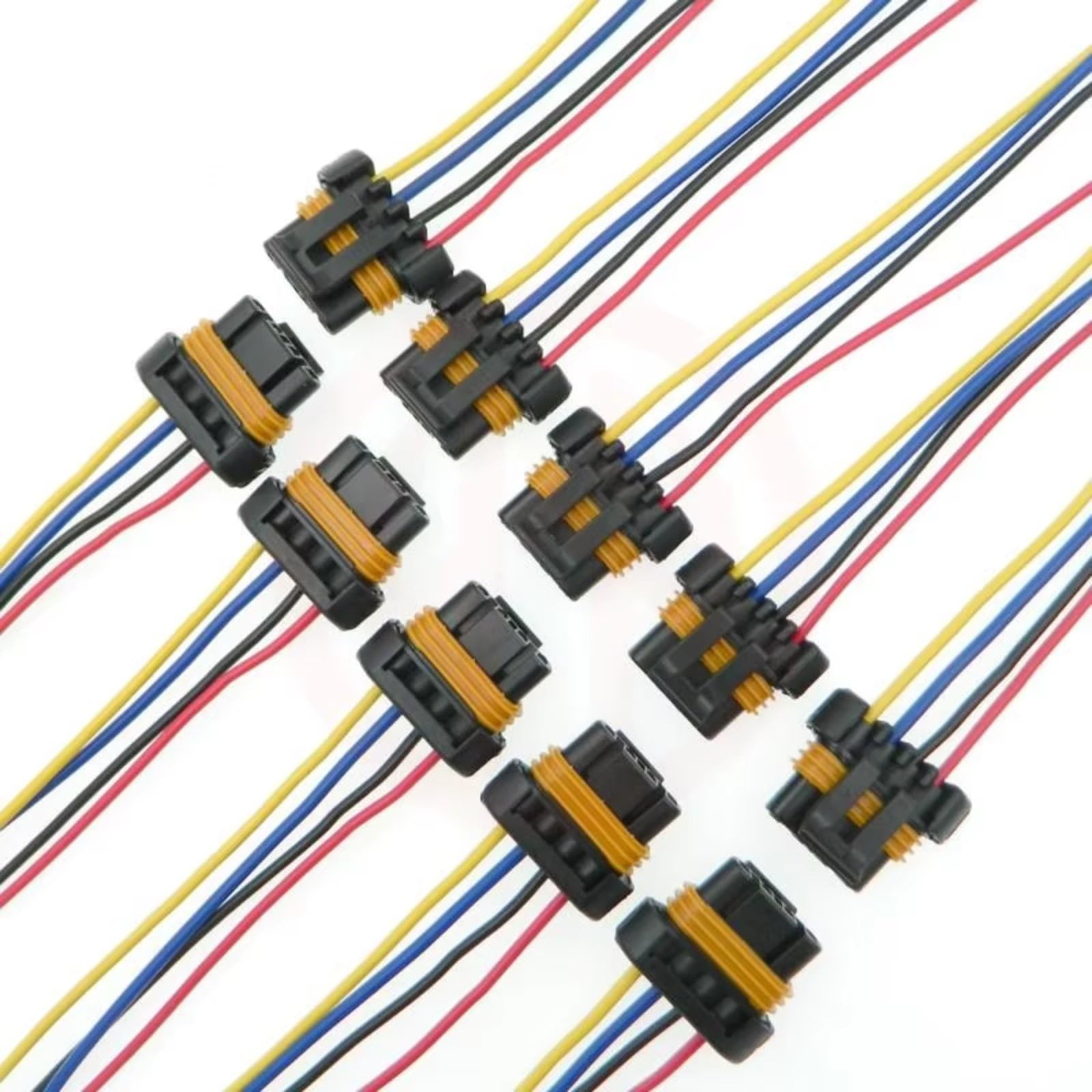 Kfz-Stecker für Megane MK I 1996-2003 und Twingo C06_ 1.2 1993-2007, Zündspulen-Ersatzteil 7700274008 (10 Stück)