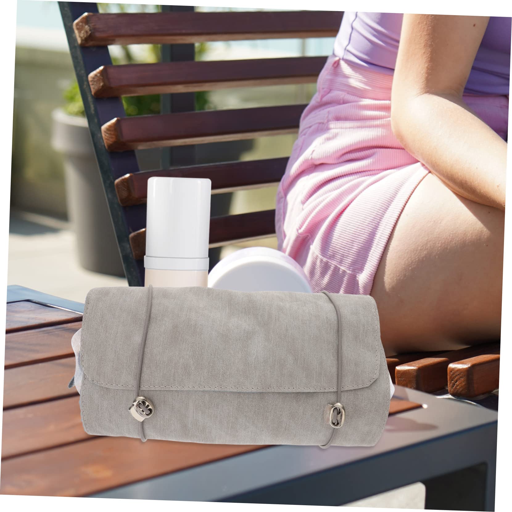 MAGICLULU 3piezas Bolsa De Maquillaje Detachable Neceser De Plegable para Cosméticos Gran Capacidad y Diseño Práctico para y Color Aleatorio