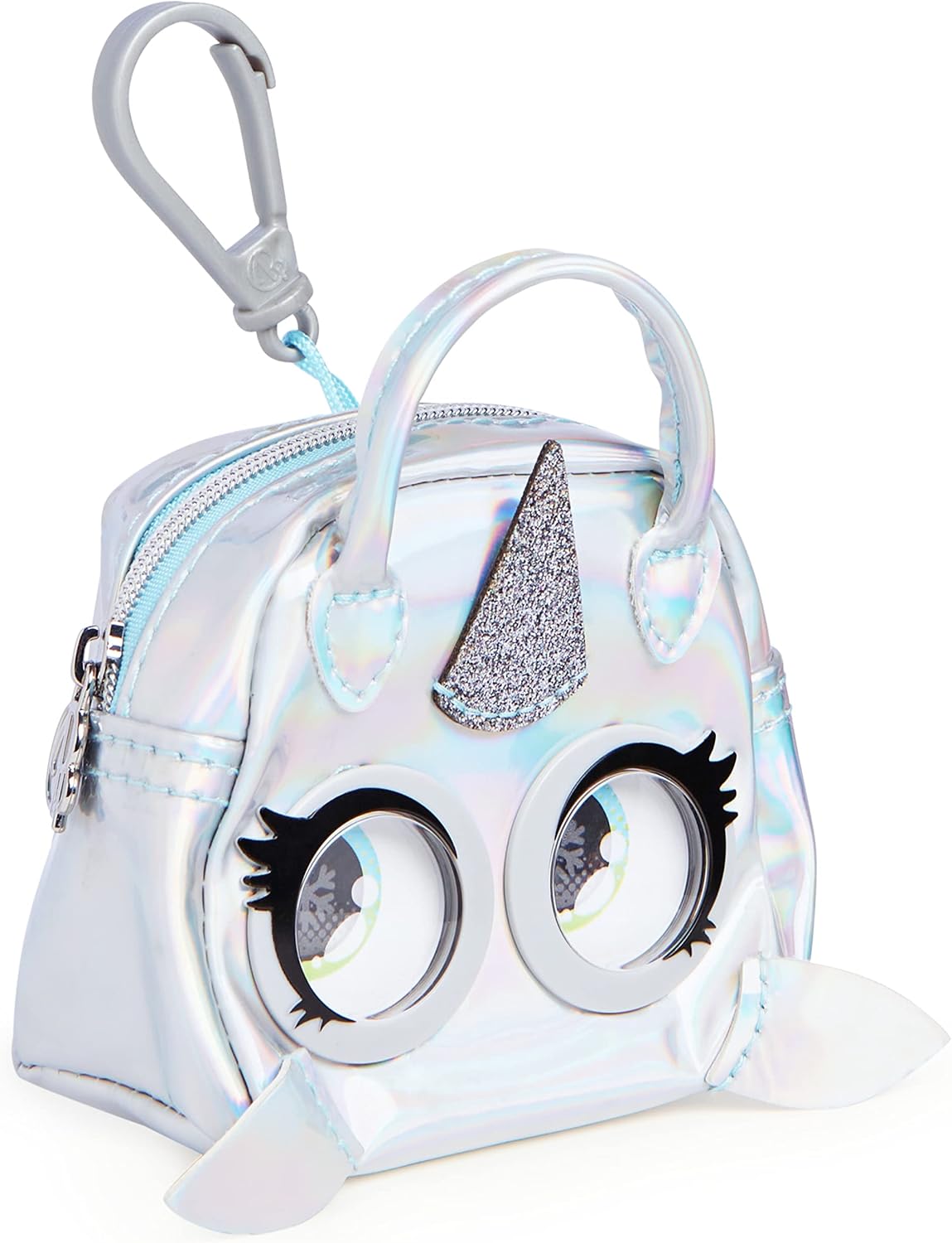 Purse Pets Micros, Narwow Narwhal Stylish Small Purse with Eye Roll Feature, Kids’ Toys for Girls Aged 5 and above - Image 5