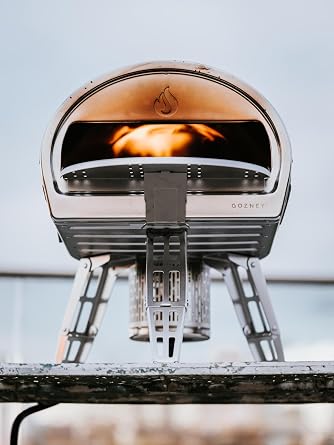 Gozney Roccbox Oven Mantel with a Air-Vented Stainless Steel Shelf, Over 70 Sq Inches of Space