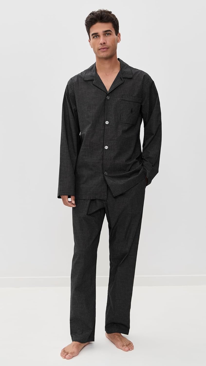 Men's Plaid Pajama Shirt - Image 5