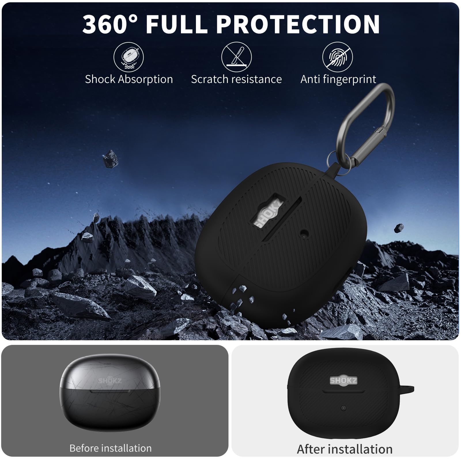 美品】 ケース付 Shokz OpenDots ONE 納品書付 SHOKZ OPENDOTS ONE本体