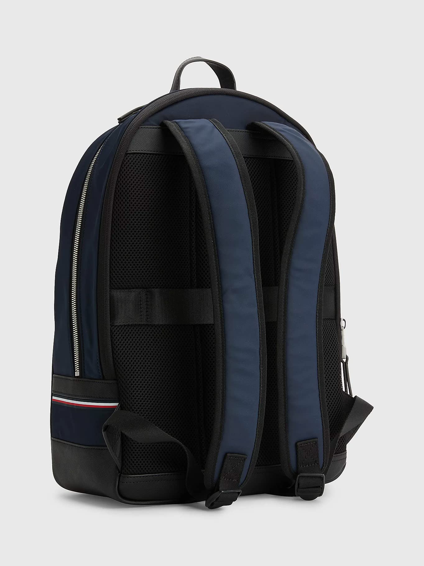 Tommy Hilfiger Hombre Mochila TH Elevated Nylon Backpack Equipaje de Mano, Azul (Space Blue), Talla Única
