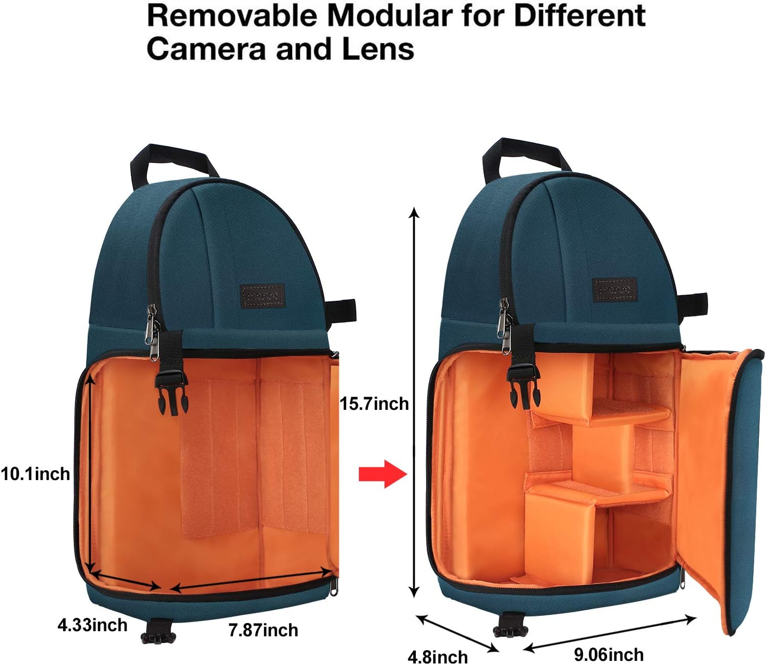 Flash Deals - 40% OFF MOSISO Camera Sling Bag, DSLR/SLR/Mirrorless Camera Case Shockproof Photography Camera Backpack with Tripod Holder & Removable Modular Inserts Compatible with Canon/Nikon/Sony/Fuji, Deep Teal Limited Discount MOSISO Camera Sling Bag, DSLR/SLR/Mirrorless Camera Case Shockproof Photography Camera Backpack with Tripod Holder & Removable Modular Inserts Compatible with Canon/Nikon/Sony/Fuji, Deep Teal