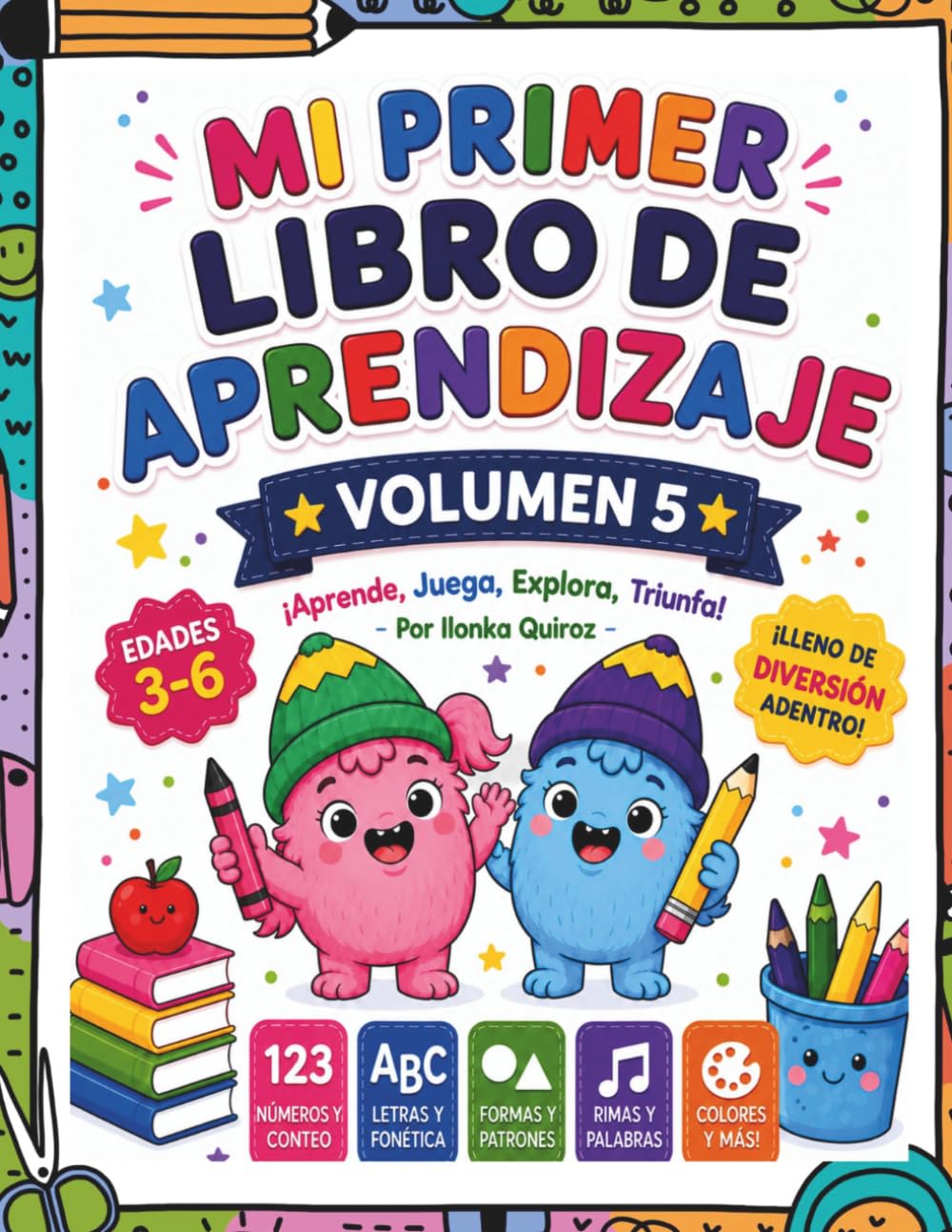 Mi Primer Libro de Aprendizaje Volumen 5 (My First Learning Workbook)