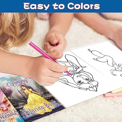 Miniatura 4 de Juego de 24 libros de princesa para colorear a granel para niñas y niños, mini libro de dibujo de bricolaje para regalos de fiesta de princesa,