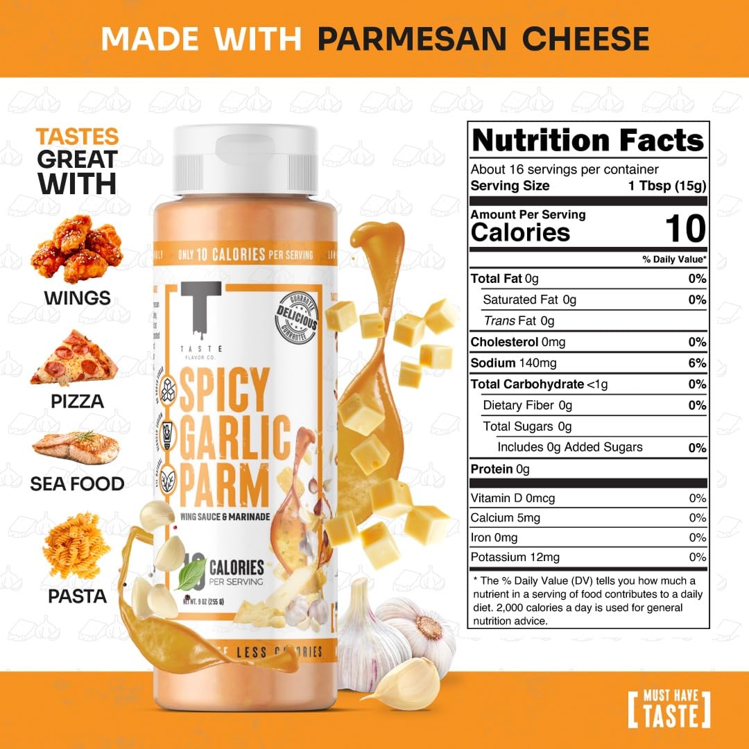Taste Flavor Co. Grilling, Dipping Sauce and Marinade, Great Tasting, Low-Calorie Sauces, Keto Friendly, No Oils (3 Pack, Variety)