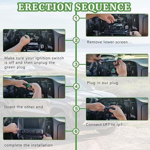 Miniatura 8 de Sistema de radio original para automóvil con adaptador de amplificador añadido para vehículos GM Chevy Camaro Colorado Silverado GMC Canyon Yukon