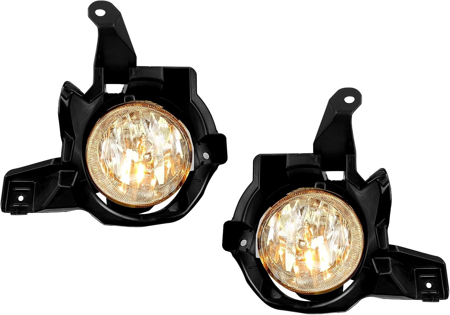 Halogen Fog Lights for 2013 2014 2015 Toyota RAV4 - Front Bumper Replacement w/Wiring Harness, Easy to Install (No Mods Needed)