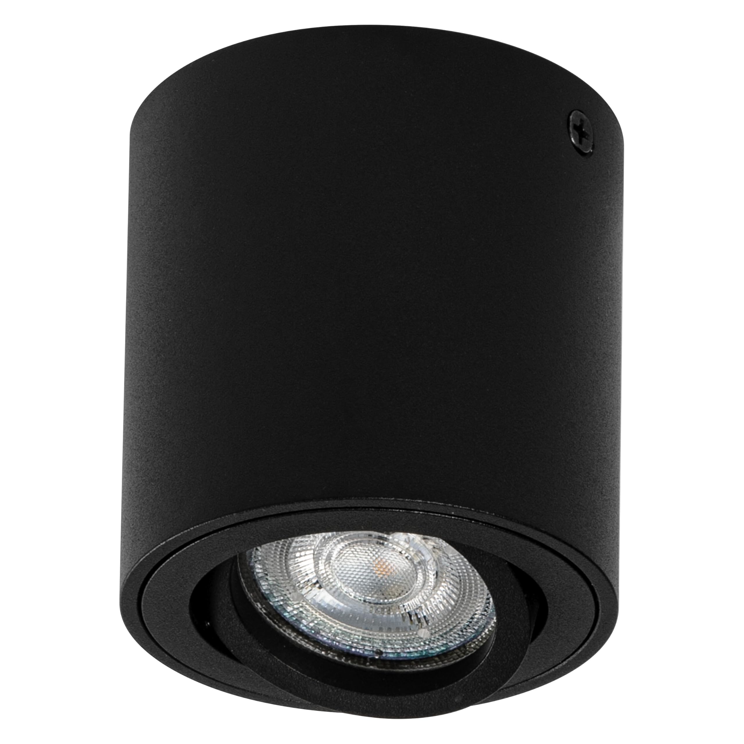 Osram Round Ceiling Spotlight, Black, Ø 8 Cm, Metal, Gu10