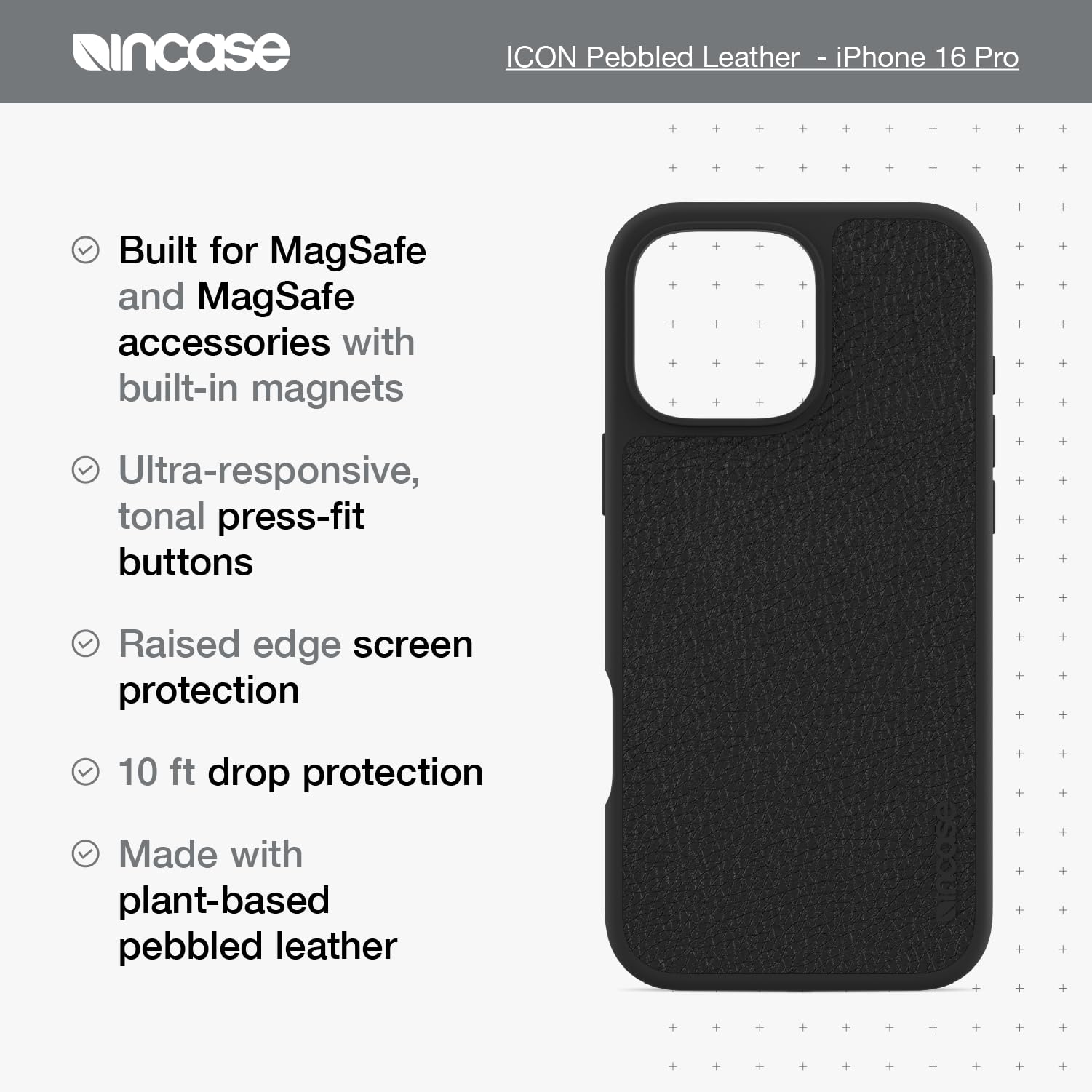 Amazon.com: Incase ICON Case with Woolenex for iPhone 16 Pro