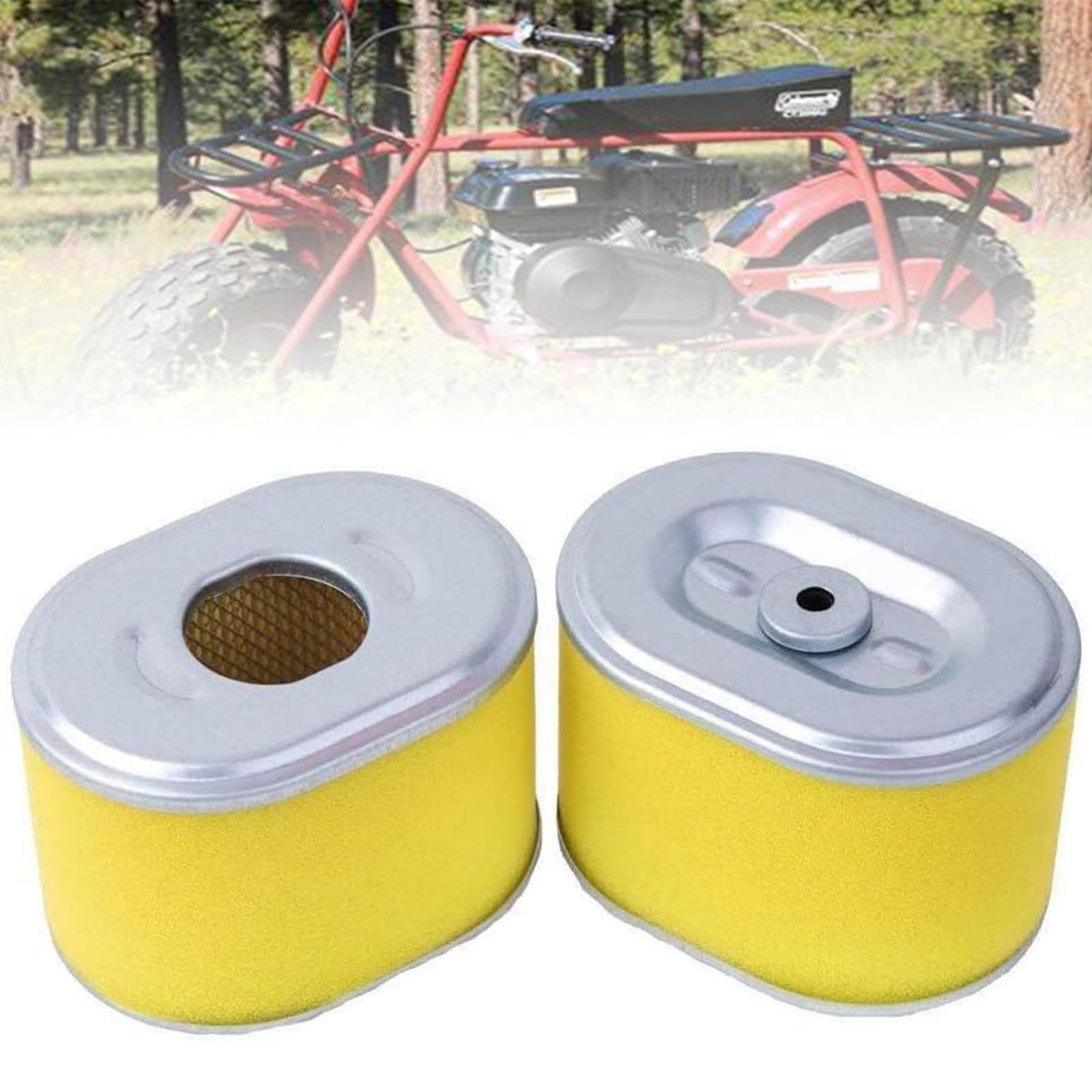 Chikia Air Filter For Coleman CT200U, BT200X – Fits 159cc, 196cc, 212cc Engines (2-Pack) - View #4