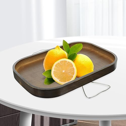 Miniatura 8 de UPKOCH Sofás Sofá Cama para Modernos Baratos Mesa auxiliar Sofás Cama de Bambú Brazo Bandeja Sofá Reposabrazos Clip en Bandeja Sofá Reposabrazos