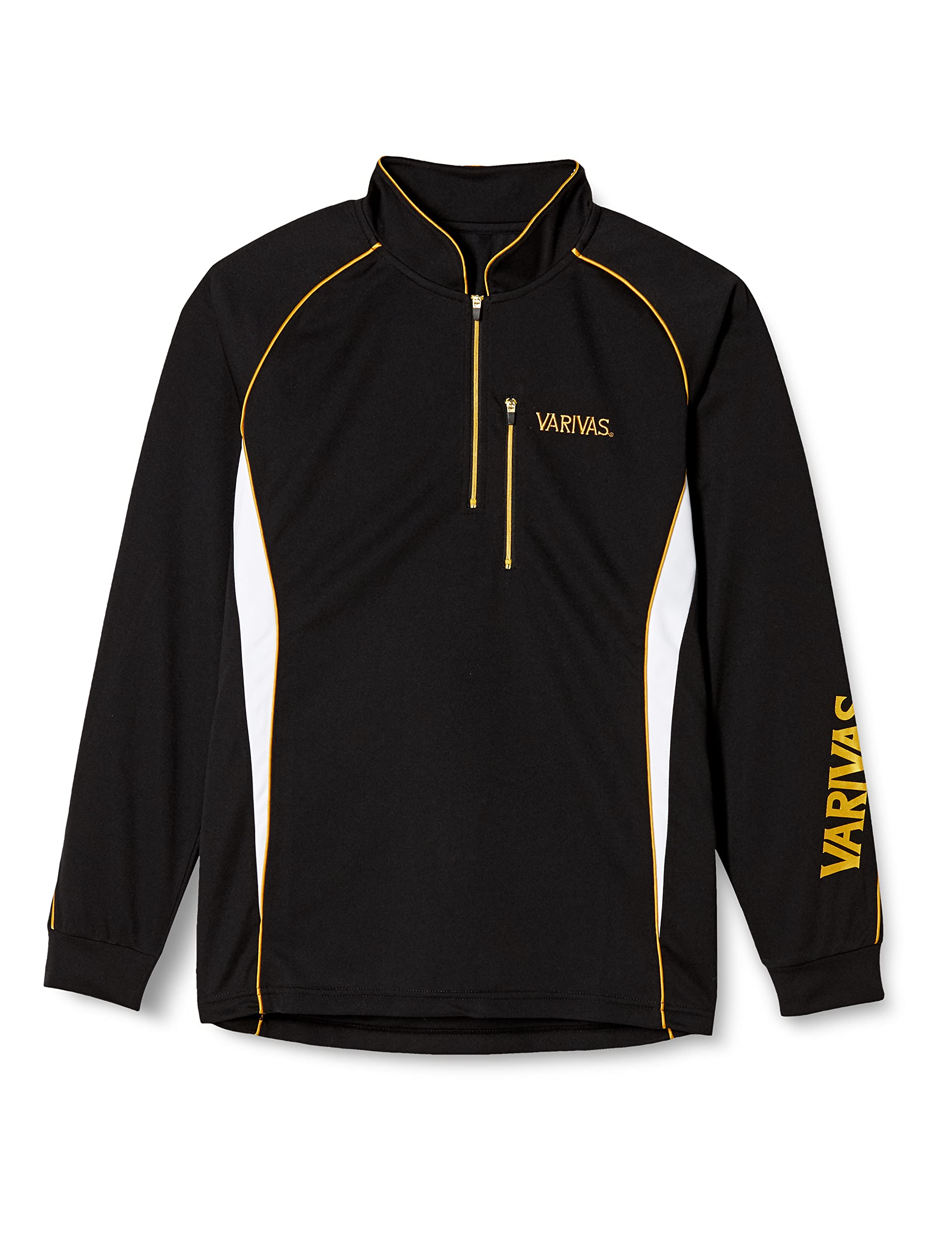 Amazon.co.jp: VARIVAS(バリバス) クールMAXジップシャツ VAZS