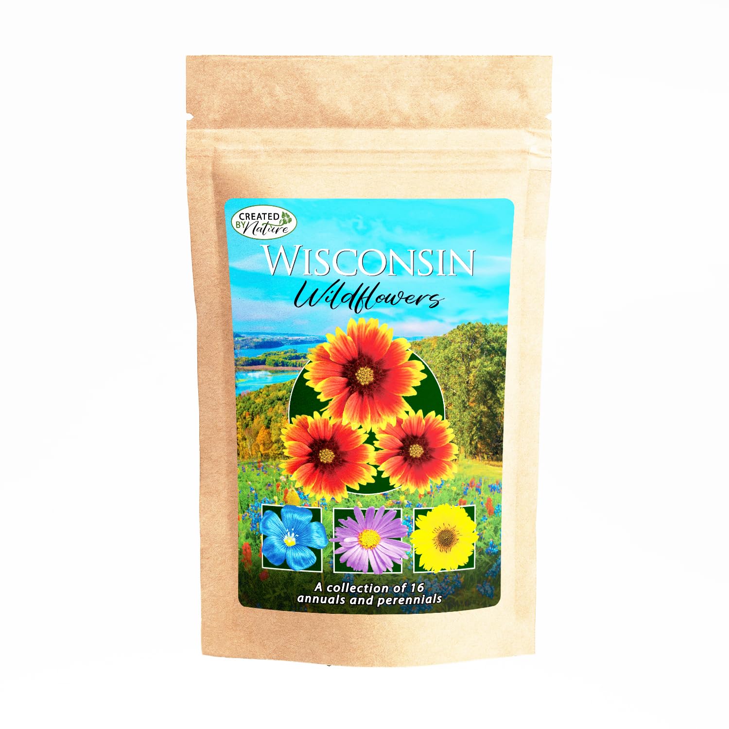 Created By Nature Wisconsin Wildflower Seed Mix