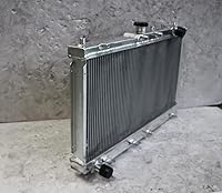 Vista 8 de Radiador de aluminio para Mazda Miata 1999 2000 2001 2002 2003 2004 2005 1.8L MT refrigeración del motor