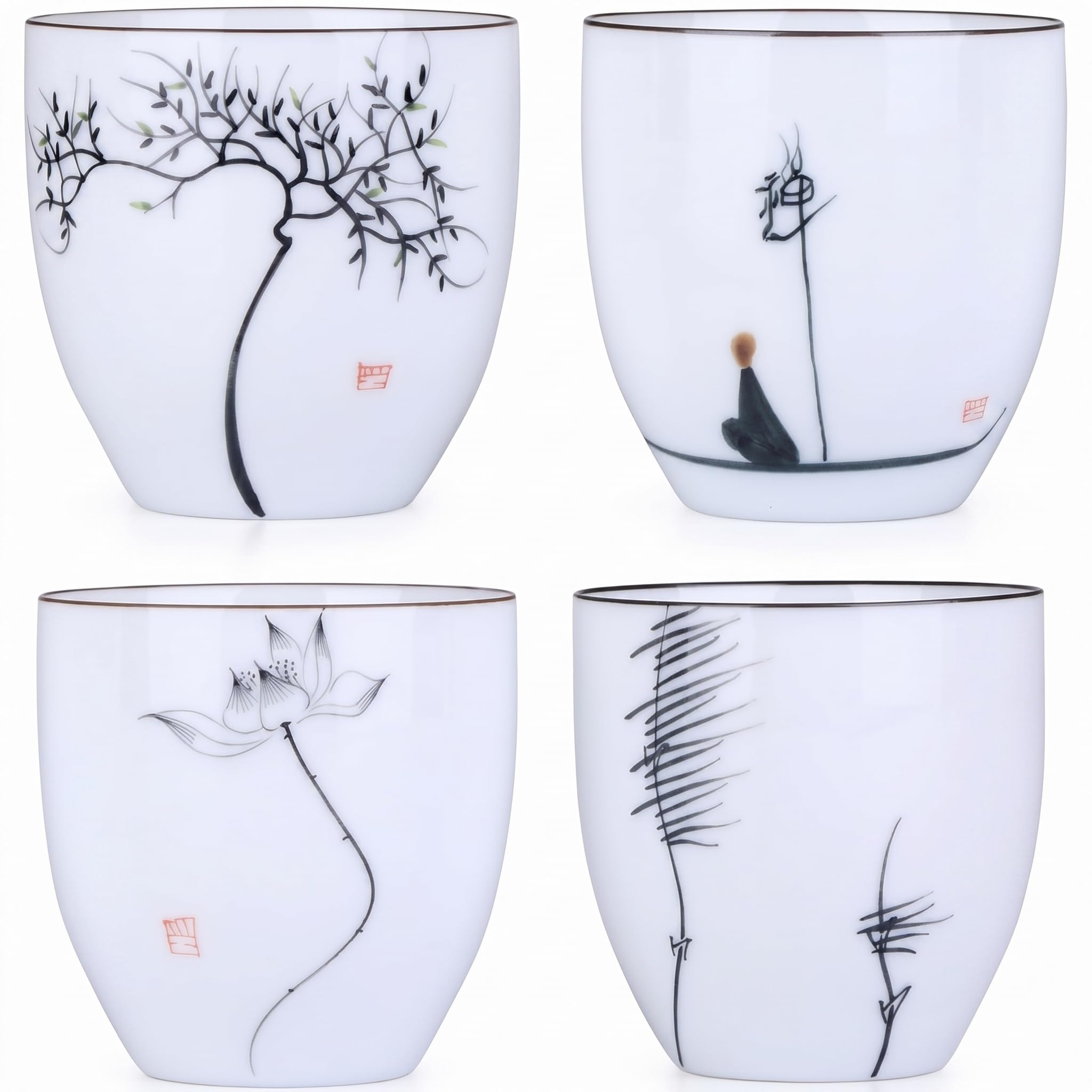I-MART Porcelain Tea Cup Set