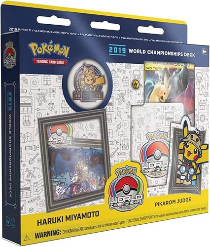 Pokemon TCG Cubierta del Campeonato Mundial 2019 - Haruki Miyamoto