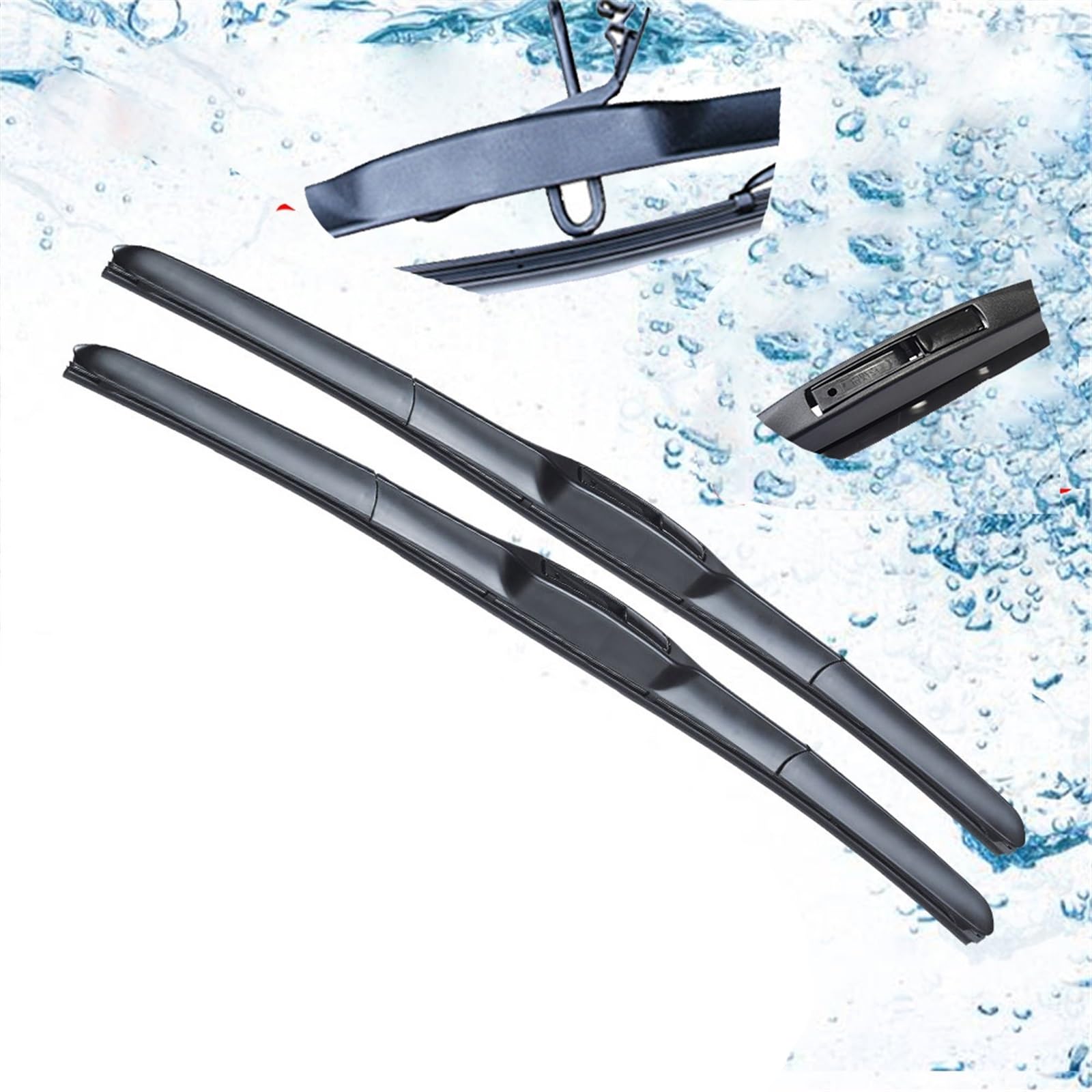 Auto Tergicristallo Spazzole Tergicristallo per Auto Anteriore Parabrezza Tergicristallo Cutter Spazzole Accessori per Toyota RAV4 XA50 2019 2020 2021
