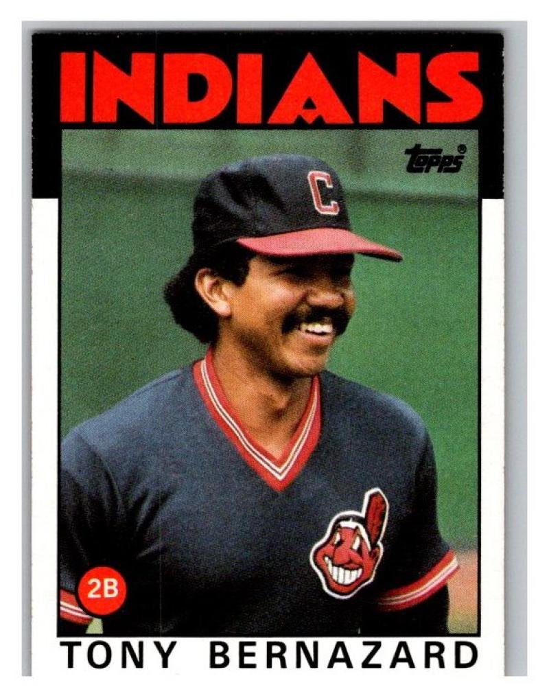 Amazon.com: 1986 Topps Baseball #354 Tony Bernazard