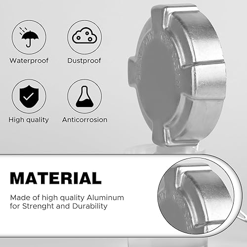 Miniatura 3 de Tapa de gasolina sin bloqueo para Volvo, Mack y camiones internacionales