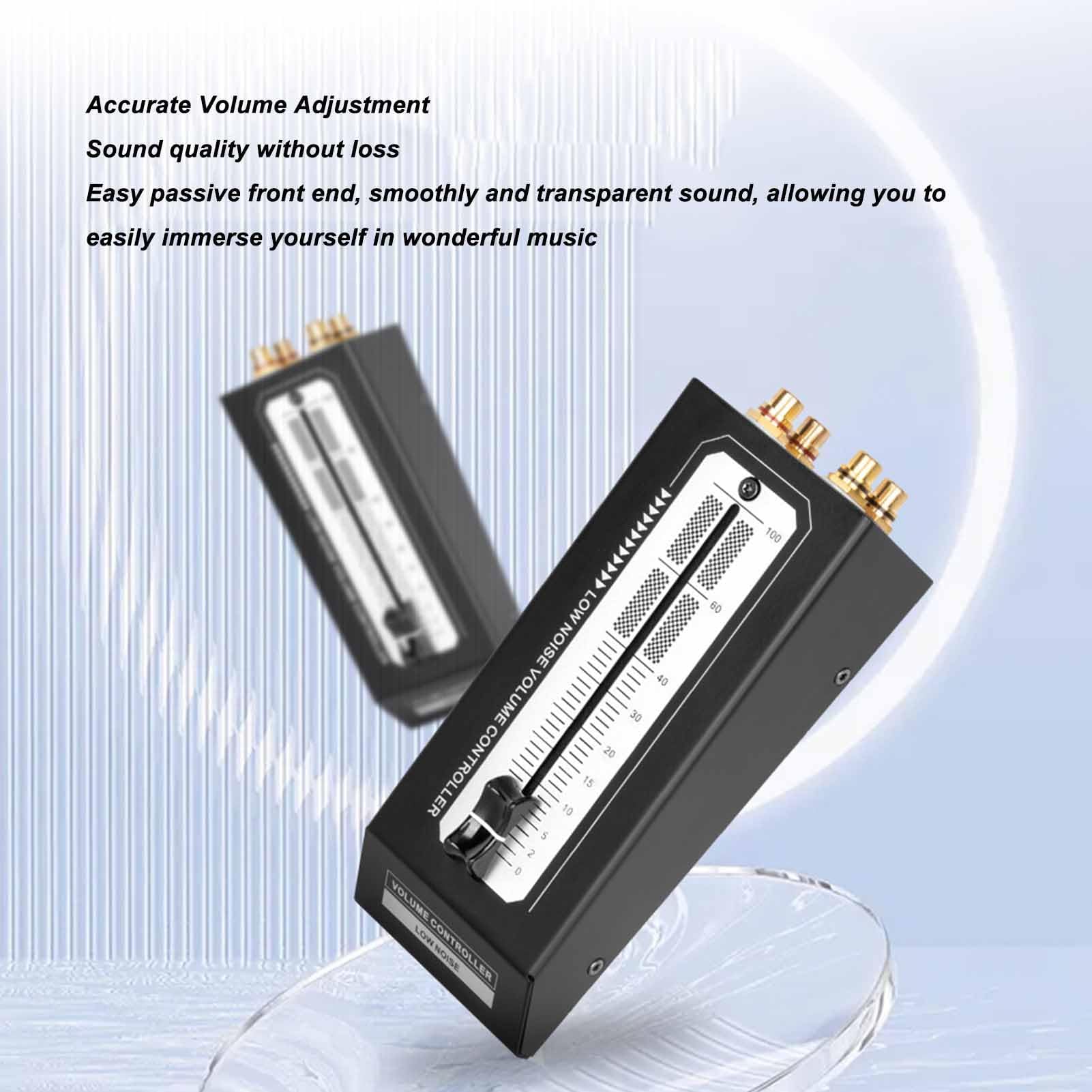 Regolatore Volume Passivo per Controllo Volume Regolabile Senza Perdita Dati Uscita Suono Chiaro per Studio Musicale Casa Home Recording Equipment Audio Professionale
