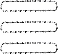 Vista 7 de 3 piezas de cadena de motosierra de 14 pulgadas de repuesto para MS 170, MS170, MS 180, MS180, MS 171, MS171, MS 181, MS181, cadena de sierra